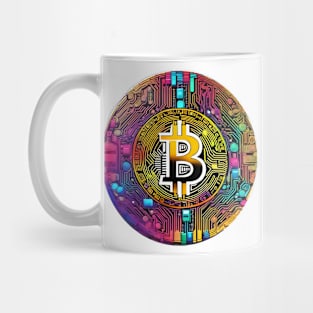 Bitcoin colorful Mug